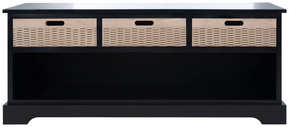 zoe-three-drawer-storage-bench-black