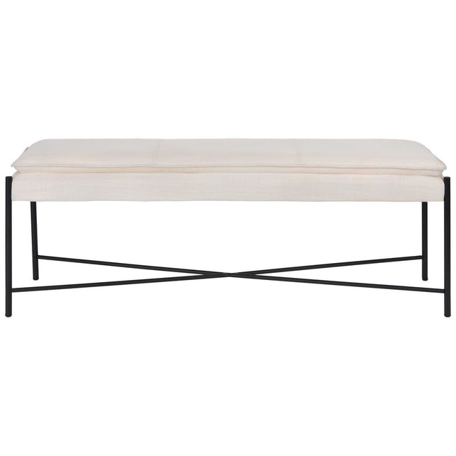 marilyn-cushioned-x-bench-ligth-beige-linen-black