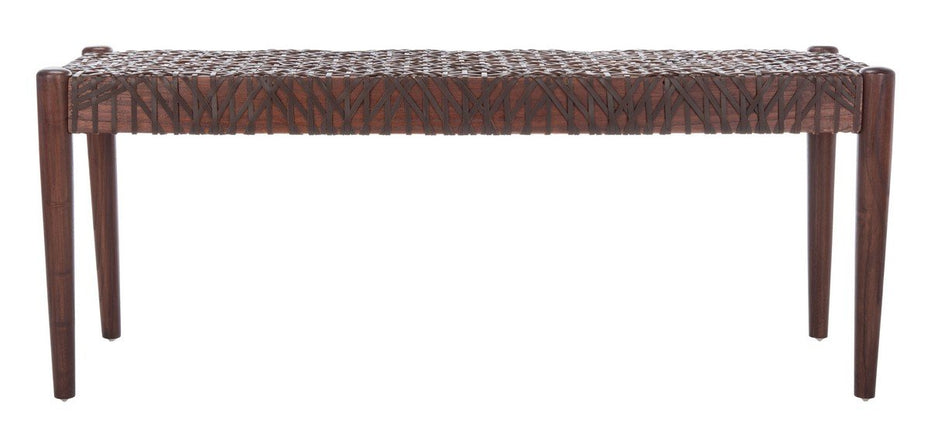 amie-leather-weave-bench-brown-brown