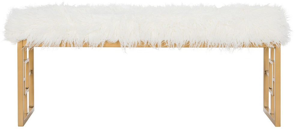 holly-faux-sheepskin-bench-white