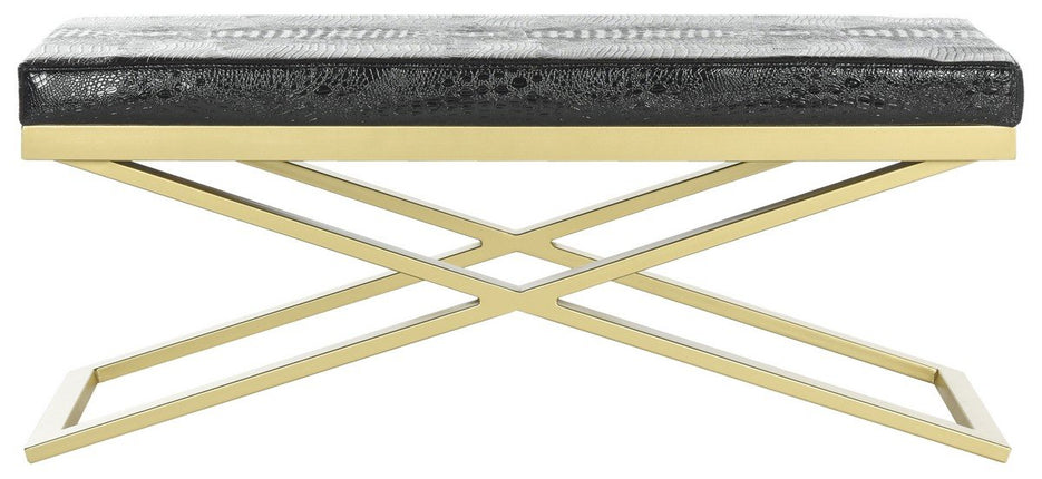 russe-bench-black-crocodile