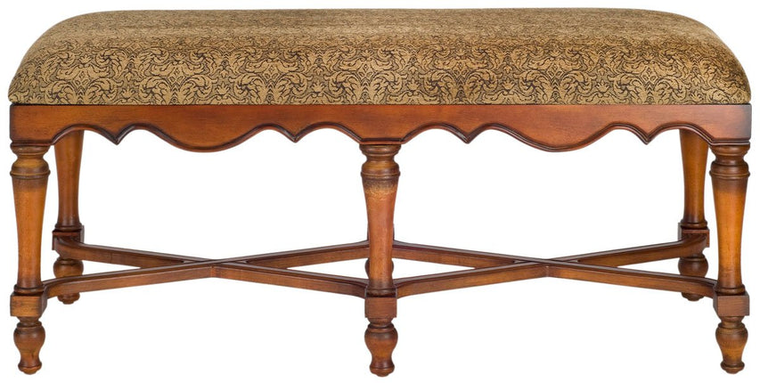 luca-upholstered-bench-brown-paisley-amh4029a