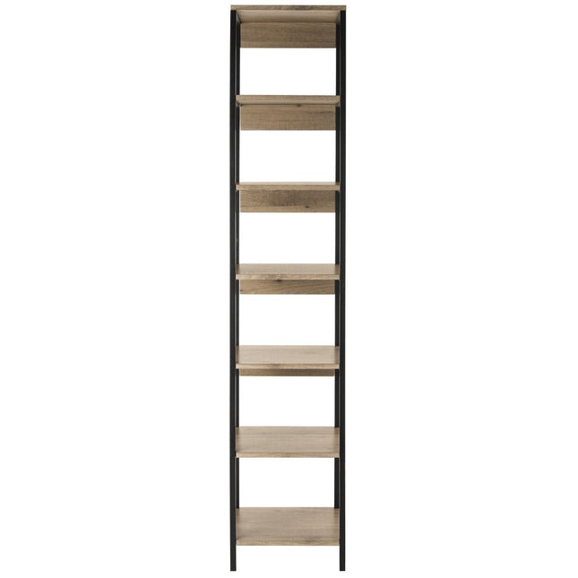 kristof-retro-mid-century-7-tier-etagere-bookcase-oak-black