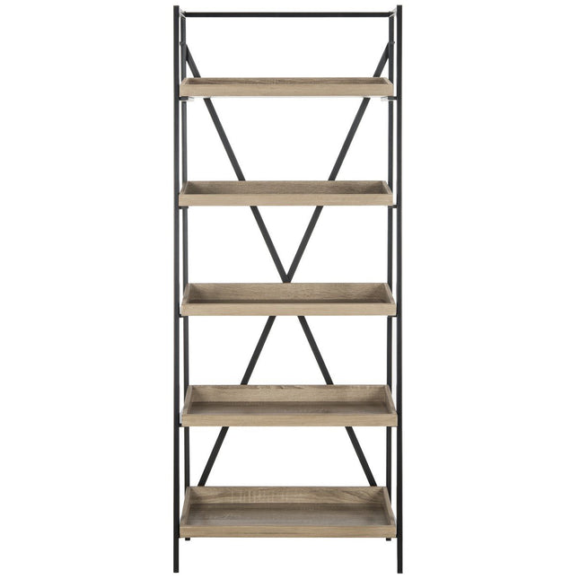 eva-retro-mid-century-5-tier-etagere-bookcase-oak-black