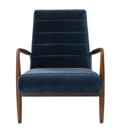 sabello-channel-tufted-arm-chair-navy-dark-walnut