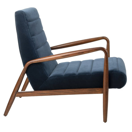 sabello-channel-tufted-arm-chair-navy-dark-walnut