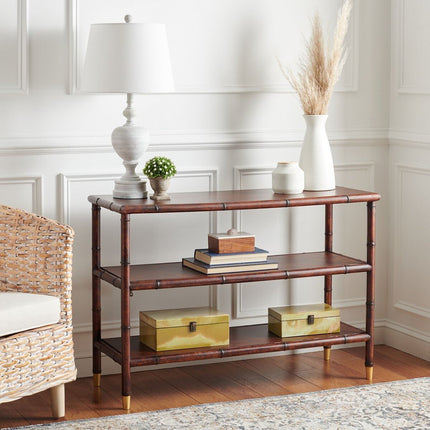 holt-2-shelf-console-table-dark-brown-gold