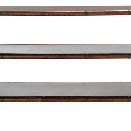 holt-2-shelf-console-table-dark-brown-gold