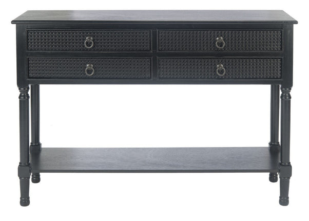 carlie-4-drawer-console-table-black
