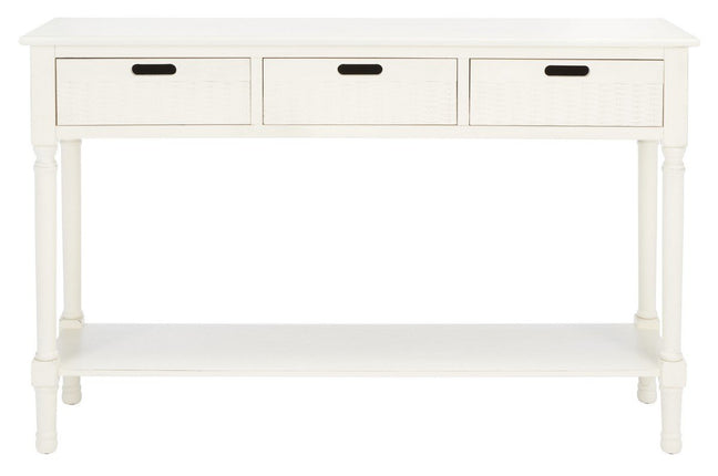 gracyn-3-drawer-console-distressed-white