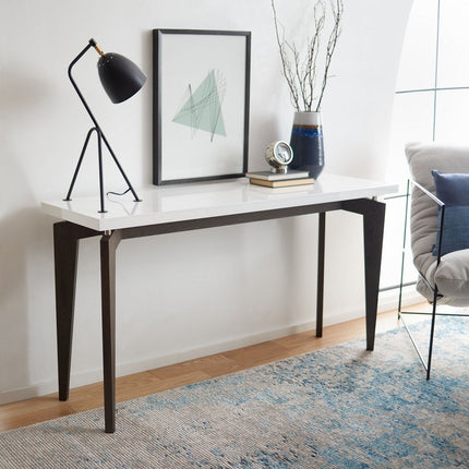 foster-retro-lacquer-floating-top-console-white-dark-brown