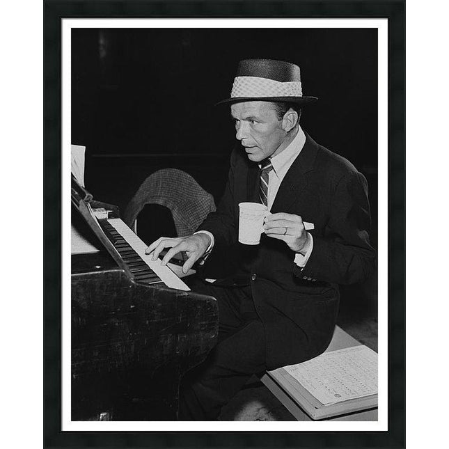 frank-on-a-break-framed-print