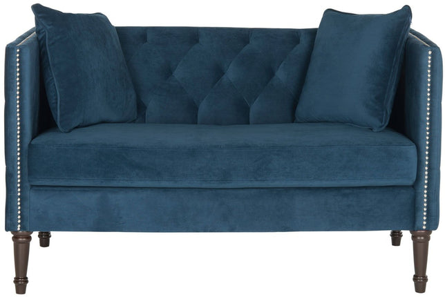 raya-tufted-settee-with-pillows-navy-espresso