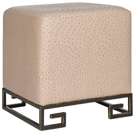theo-faux-ostrich-ottoman-taupe-gold
