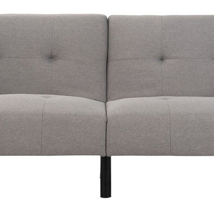 raymond-foldable-futon-bed-with-pillow-grey-linen