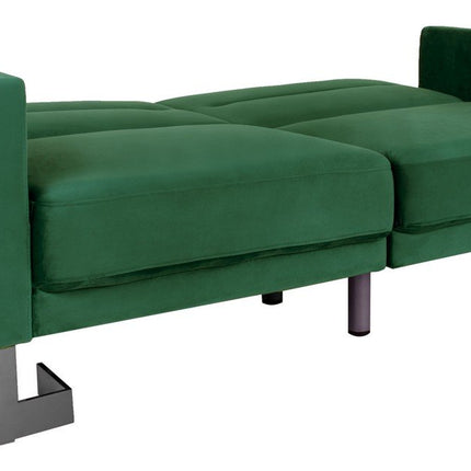 bree-foldable-sofa-bed-emerald-green-silver