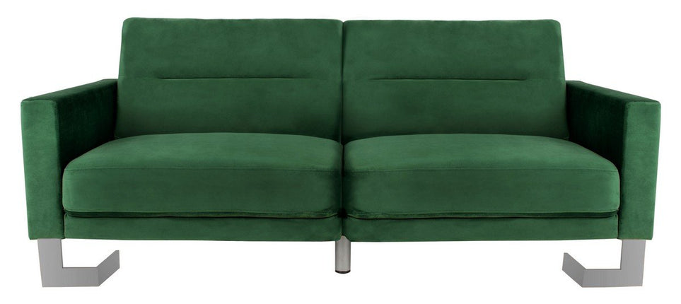 bree-foldable-sofa-bed-emerald-green-silver
