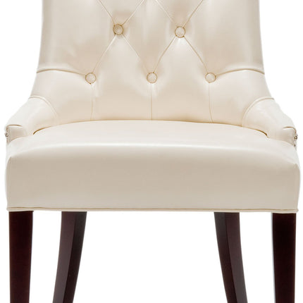 kacia-19h-linen-tufted-chair-nickel-nail-heads-flat-cream-cherry-mahogany