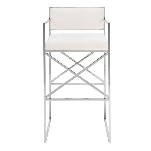 macia-velvet-directors-stool-white-silver-set-of-2