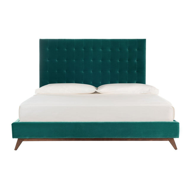 daylily-velvet-tufted-queen-bed-dark-seafoam