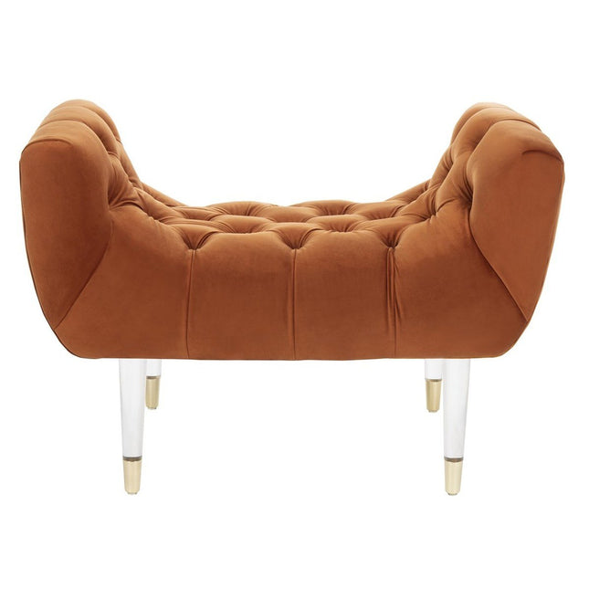 monica-tufted-velvet-acrylic-bench-sienna
