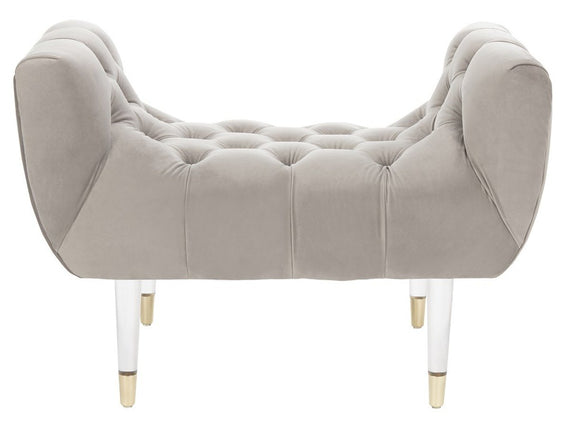 monica-tufted-velvet-acrylic-bench-pale-taupe