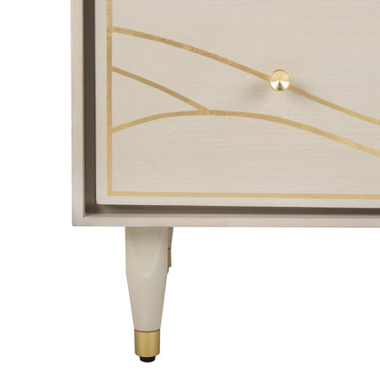 cantili-antique-gold-wave-chest-white