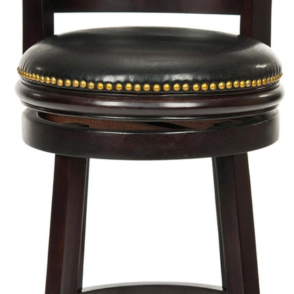 palma-swivel-counter-stool-set-of-2-cappuccino-frame-black-seat