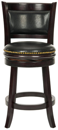 palma-swivel-counter-stool-set-of-2-cappuccino-frame-black-seat
