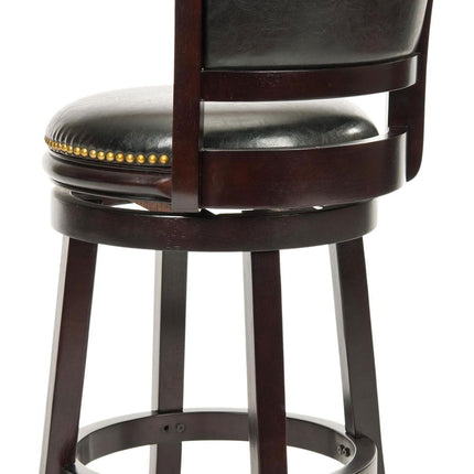 palma-swivel-counter-stool-set-of-2-cappuccino-frame-black-seat