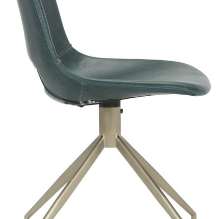 yates-midcentury-modern-leather-swivel-dining-chair-set-of-2-blue-brass