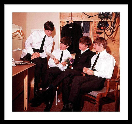 the-beatles-read-a-letter-in-their-dressing-room