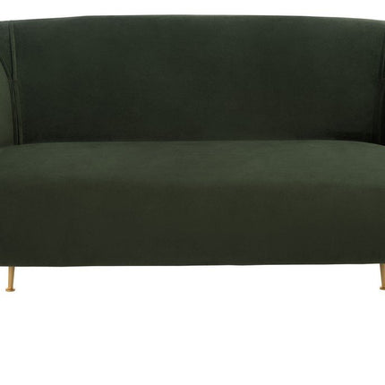 patricia-poly-blend-loveseat-forest-green-gold