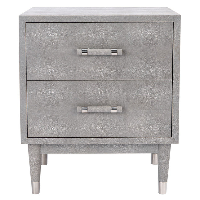 meredith-faux-shagreen-nightstand-grey-silver