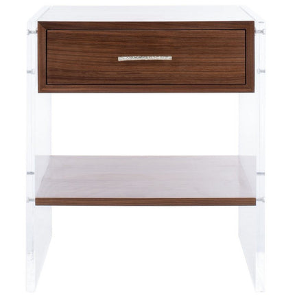 presha-1-drawer-acrylic-nightstand-walnut