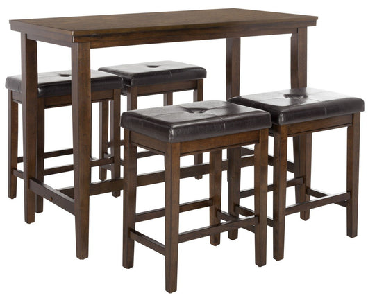 porter-5-piece-pub-set-dark-brown-black