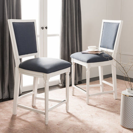 napoleon-rectangle-counter-stool-set-of-2-navy-distressed-white-fox6271c-set2