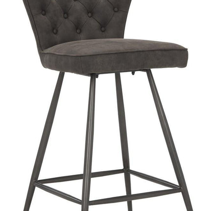 gilley-mid-century-modern-leather-tufted-swivel-counter-stool-set-of-2-grey-black-fox1702c-set2