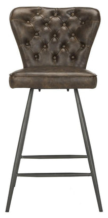 gilley-mid-century-modern-leather-tufted-swivel-counter-stool-set-of-2-brown-black-fox1702a-set2